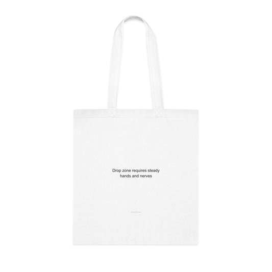 Crane Operator Tote Bag - Steady Hands & Nerves Drop Zone Gift