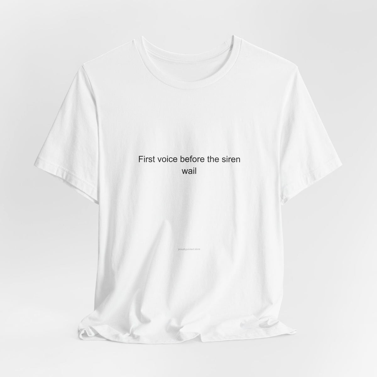 911 Dispatcher Hero T-Shirt – 'First Voice Before the Siren Wail'