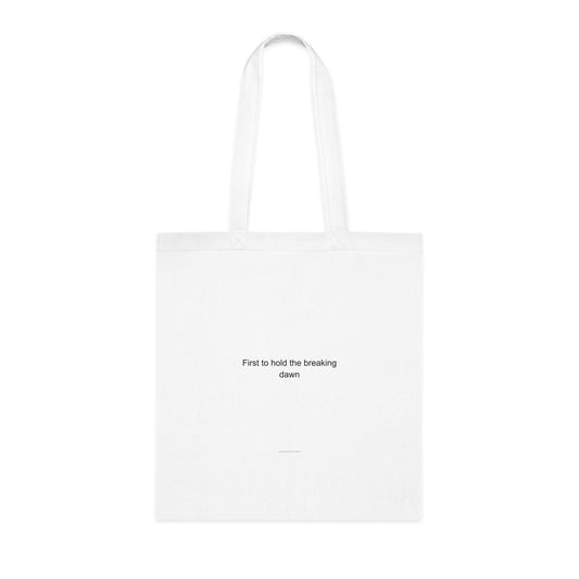 EMT Tote Bag – First to Hold the Breaking Dawn Heartfelt Gift