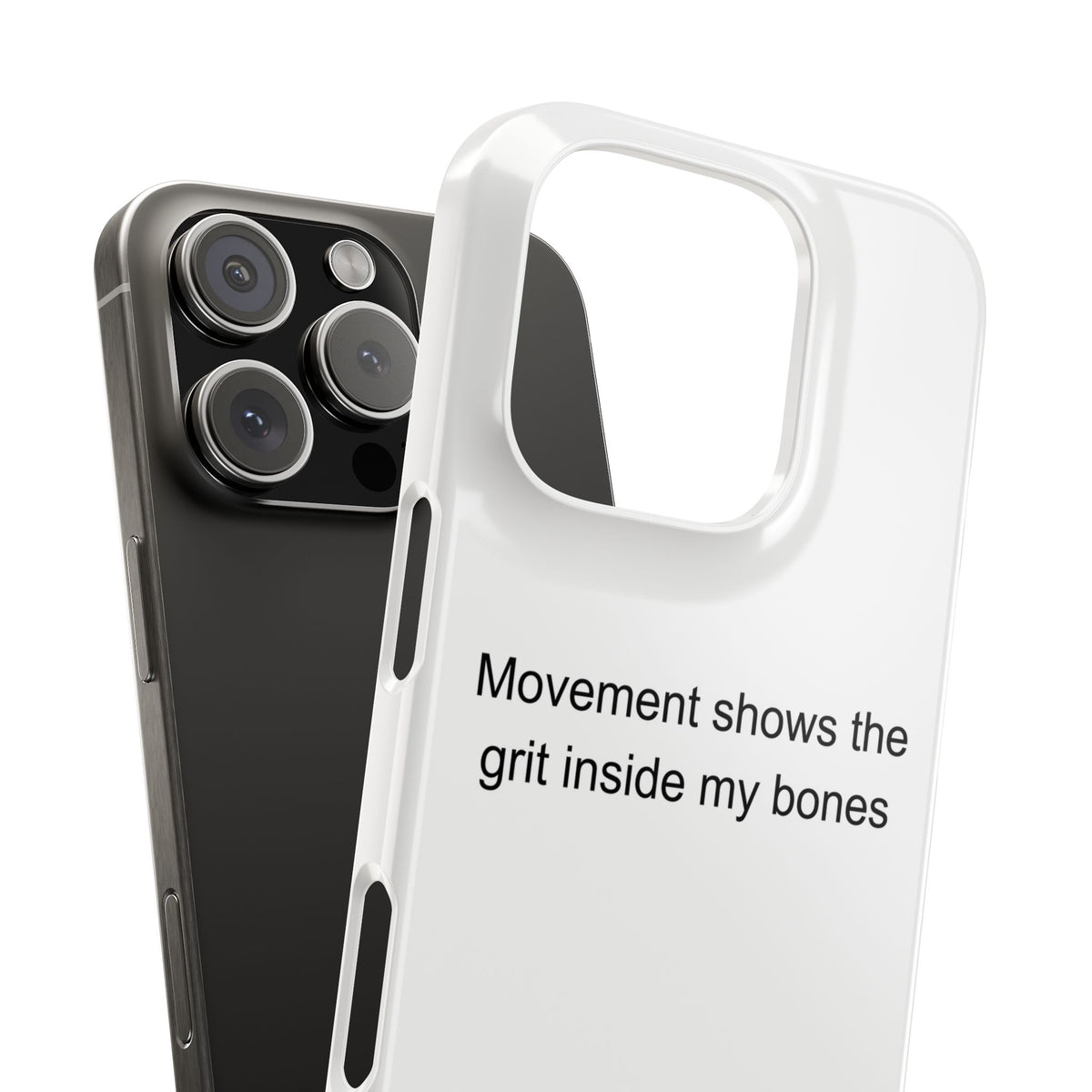 MS Warrior Phone Case – Movement Shows the Grit Inside My Bones