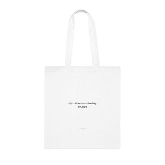 Chronic Illness Warrior Tote Bag - Inspirational Gift for Survivors