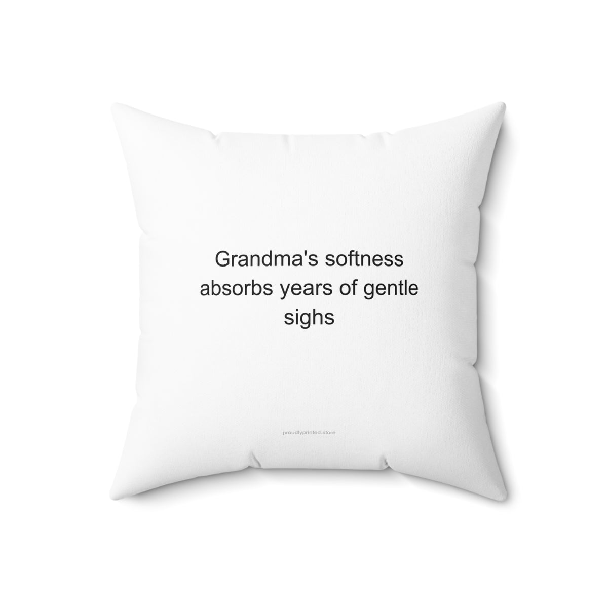Grandma Love Pillow | Heartfelt Gift for Grandma's Sacrifice & Softness