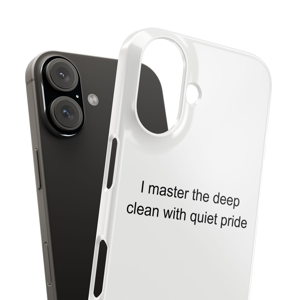 Dental Hygienist Phone Case - I Master the Deep Clean with Quiet Pride