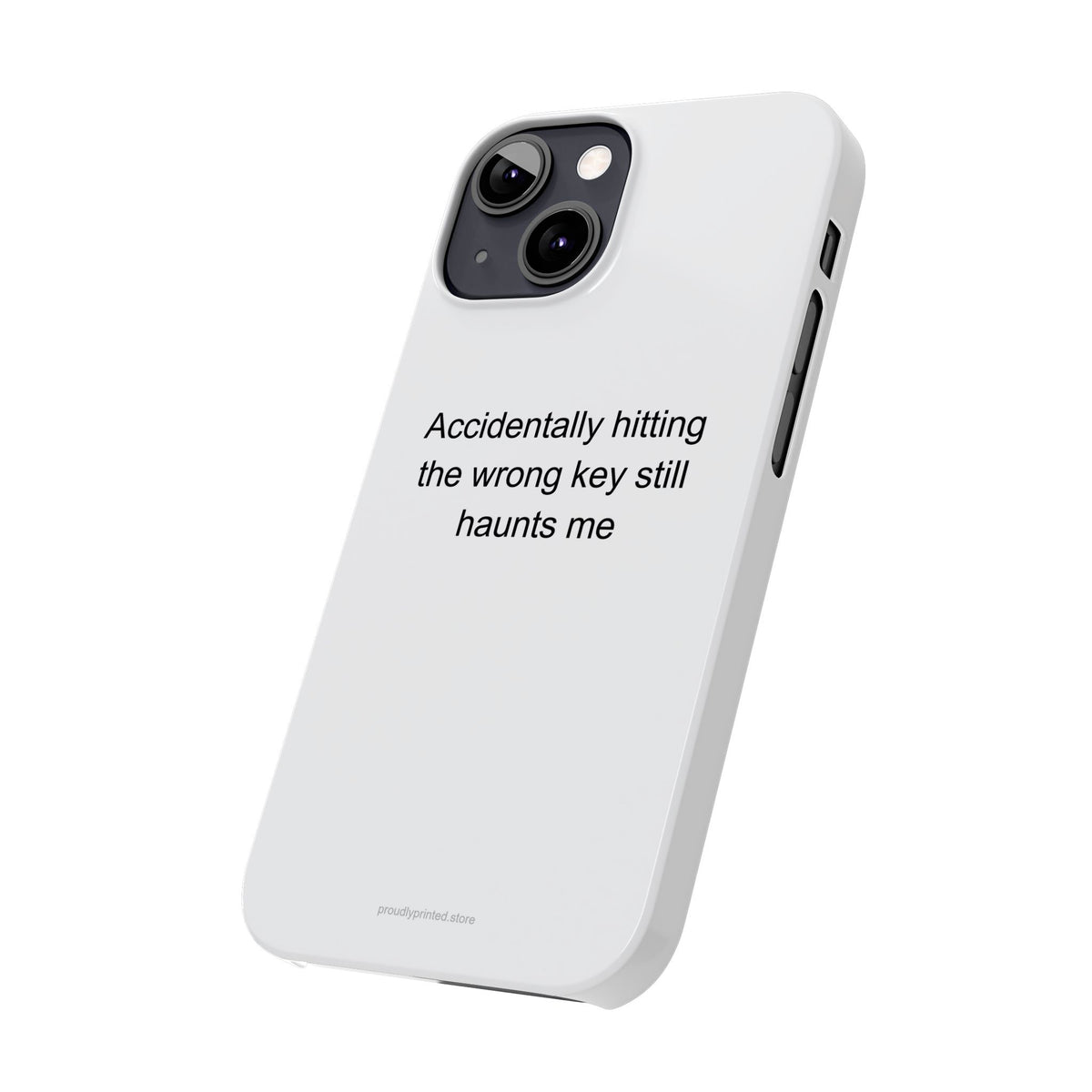 Pianist Phone Case - Accidentally Hitting Wrong Key Dark Humor Gift