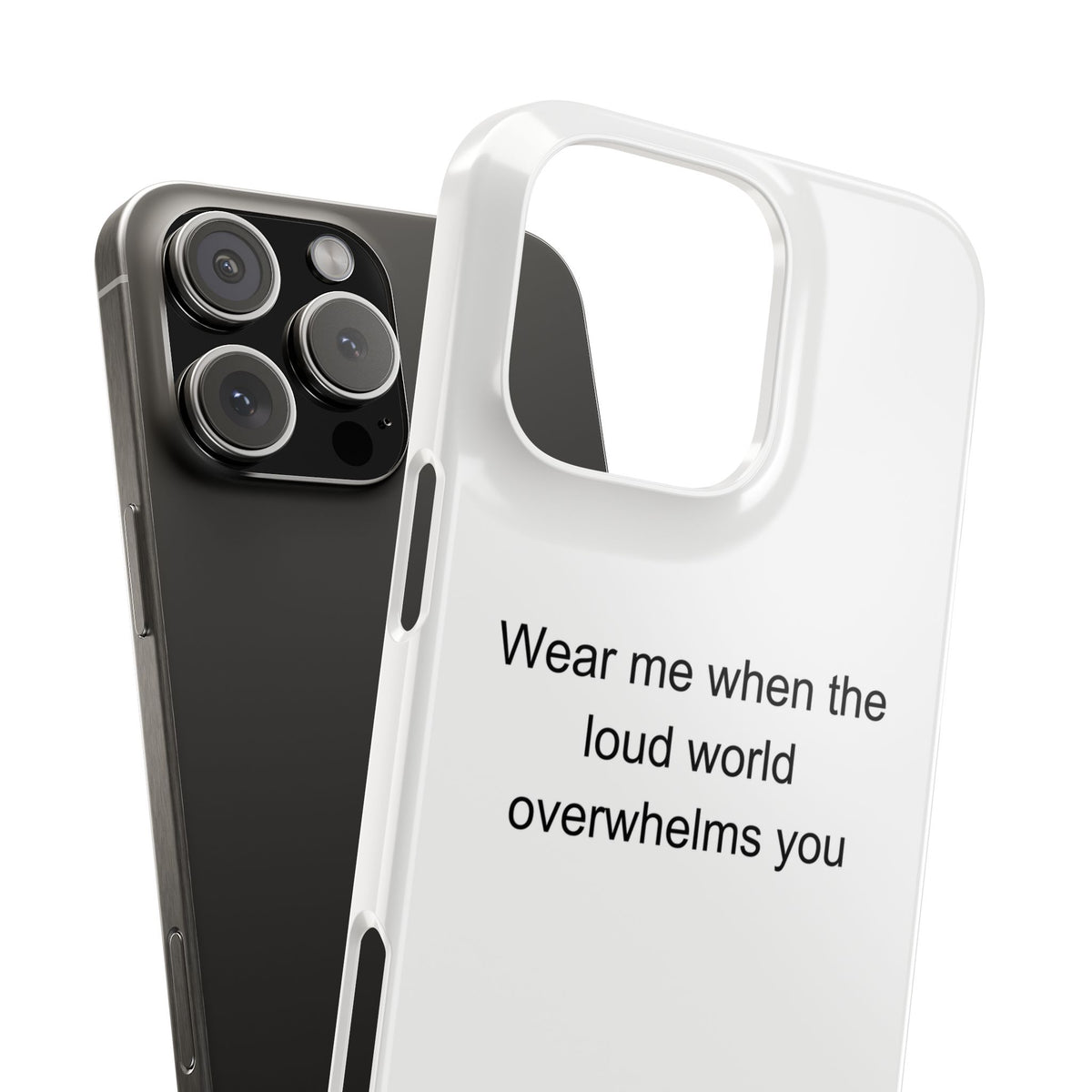 Highly Sensitive Person Phone Case - Dark Humor Gift for HSP Pride