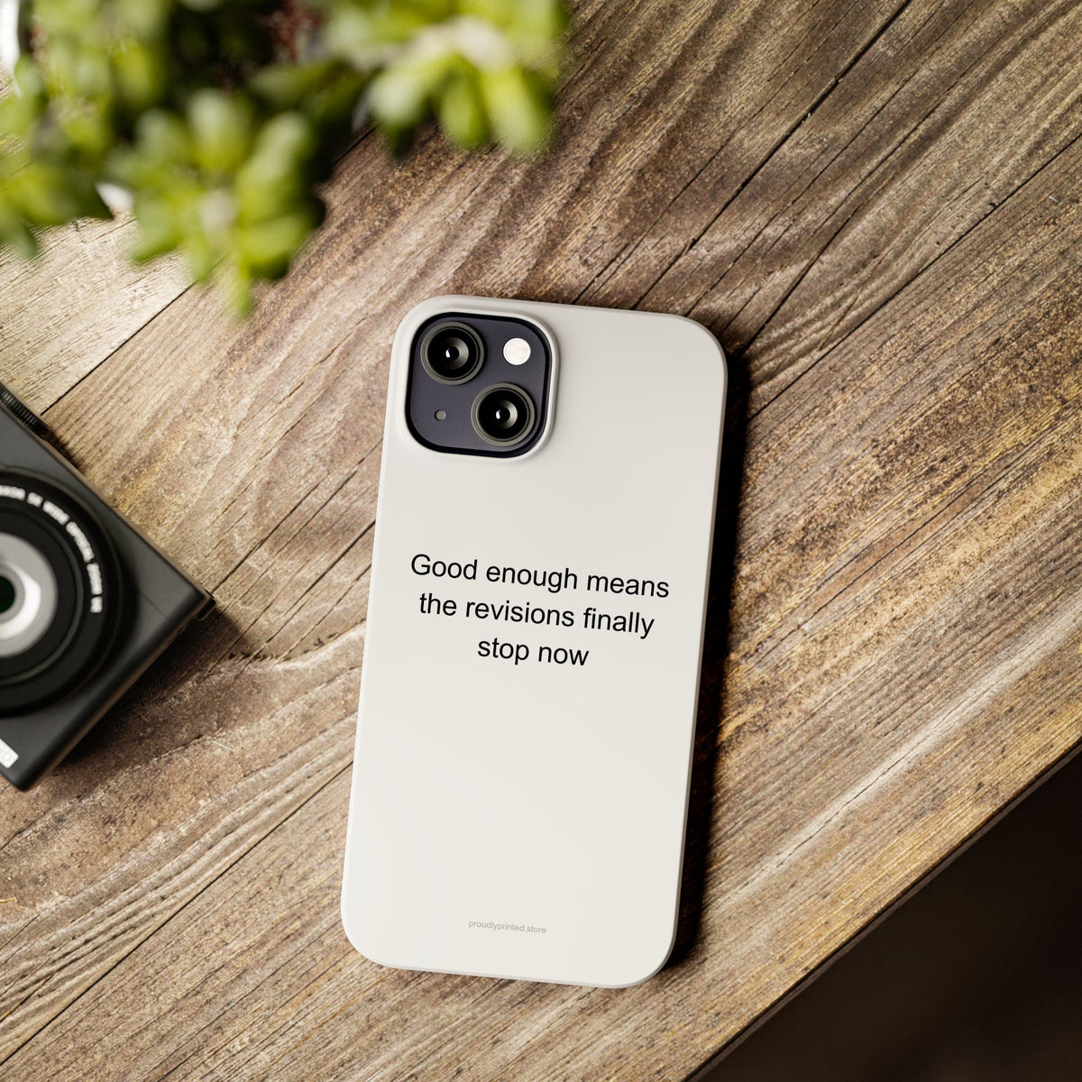 Recovering Perfectionist Phone Case – Funny Gift for Self-Aware Overachievers