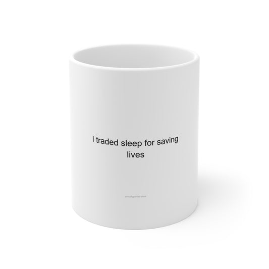 Doctor Pride Mug – I Traded Sleep for Saving Lives