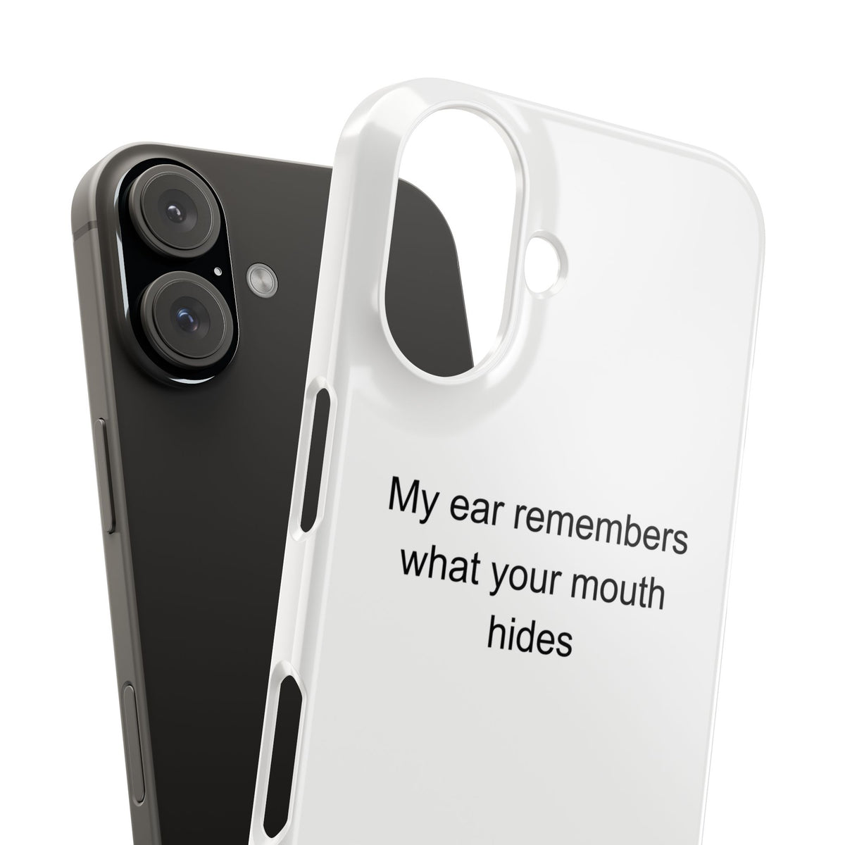 Therapy Regular Phone Case – Heartfelt Pride Gift for Self-Aware Clients