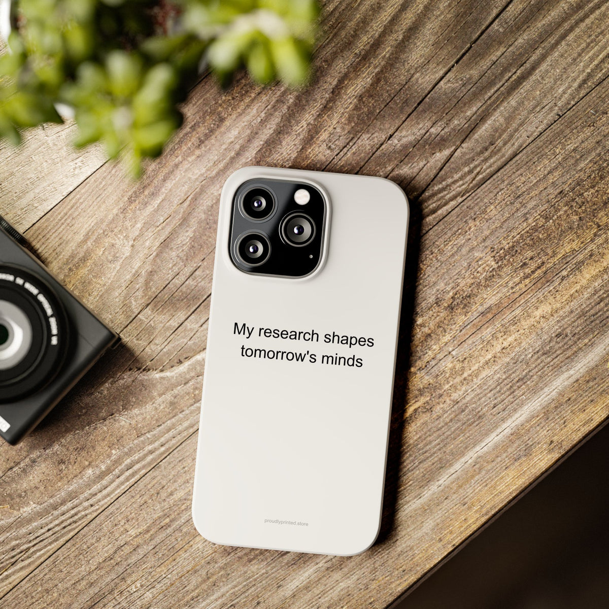 College Lecturer Pride Phone Case – My Research Shapes Tomorrow's Minds