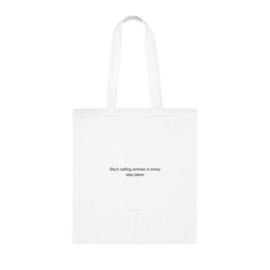 Air Force Veteran Tote Bag – Sky's Calling Echoes in Every Step Taken