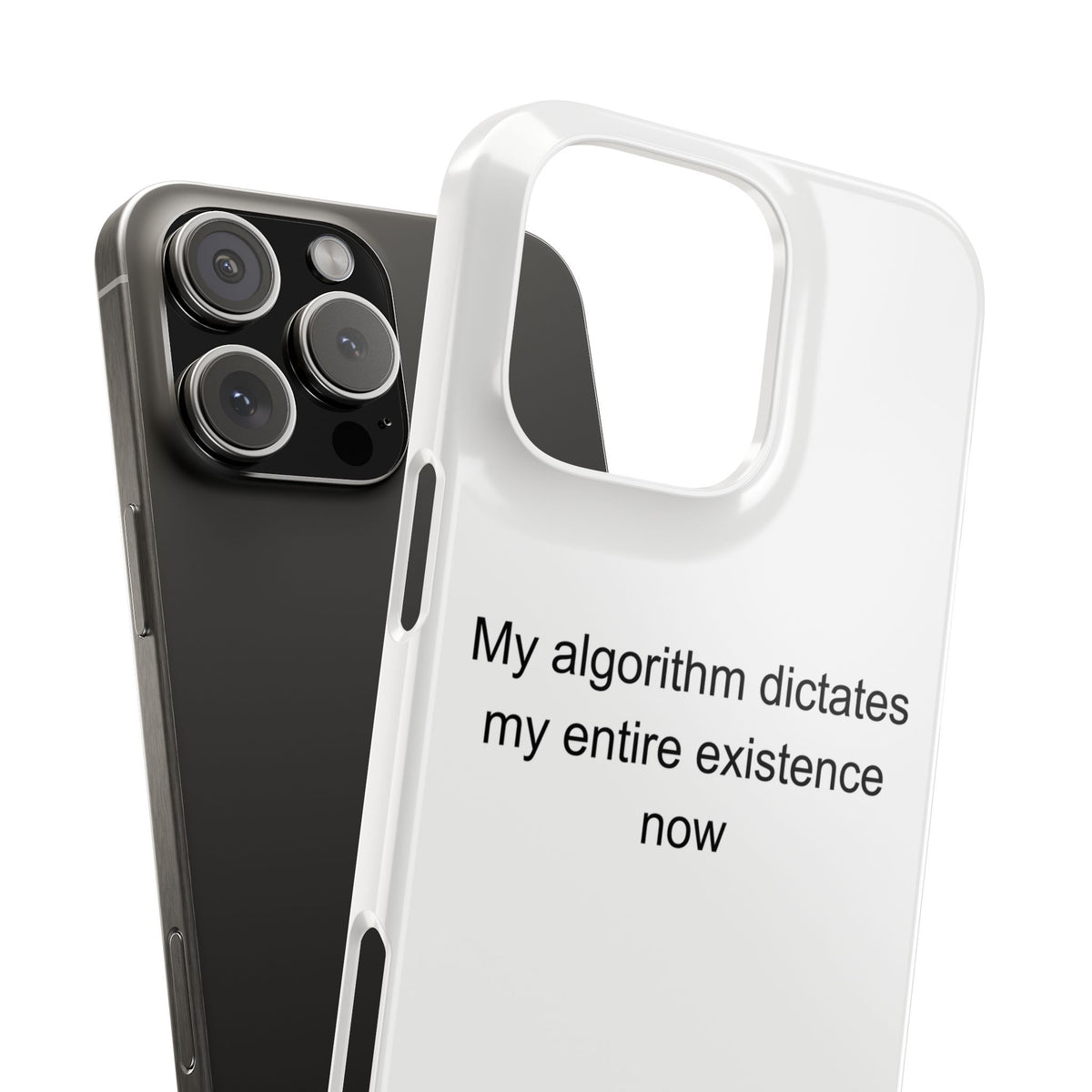 Type 1 Diabetes Warrior Phone Case - My Algorithm Dictates My Entire Existence N