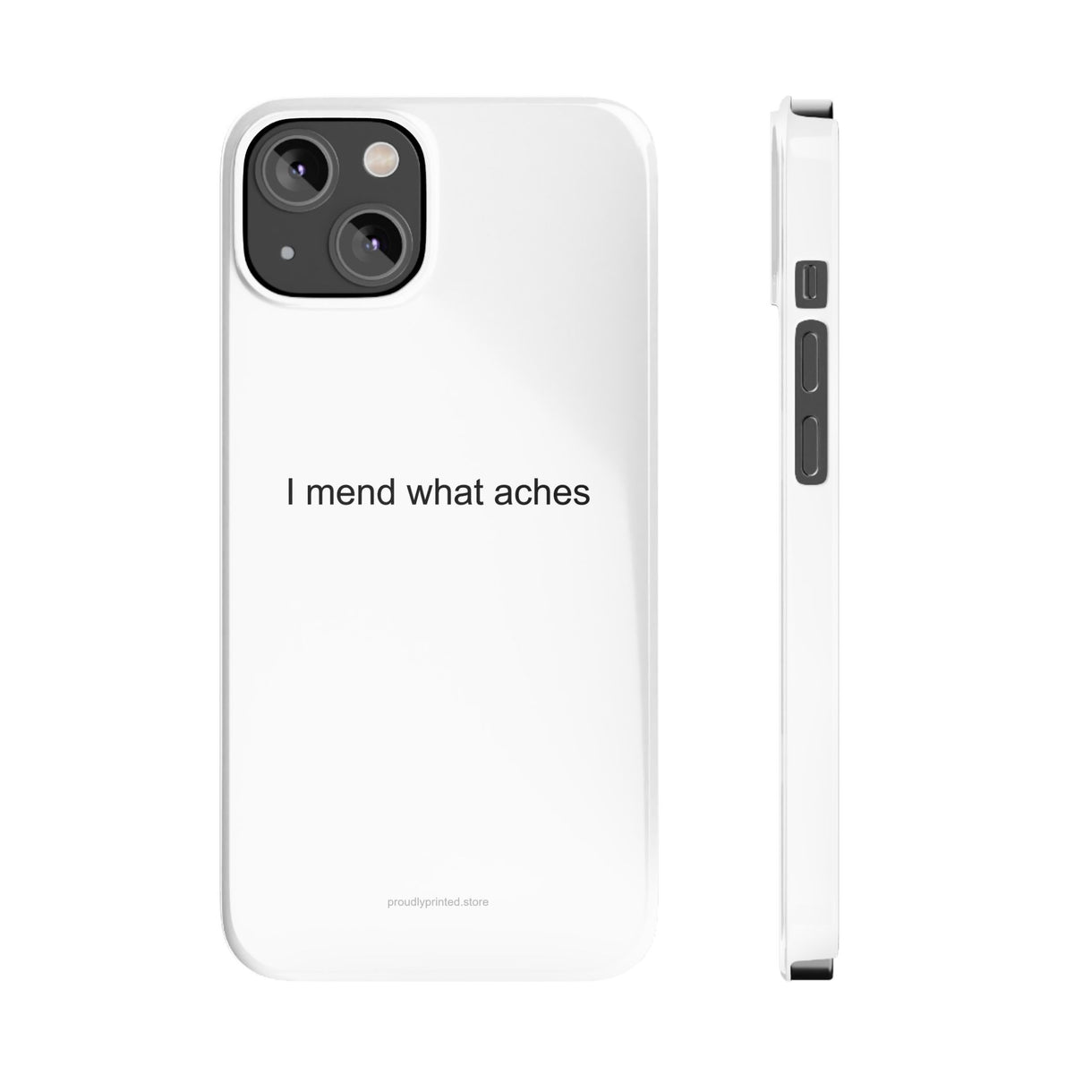 Physiotherapist Pride Phone Case – 'I Mend What Aches' Gift for PTs