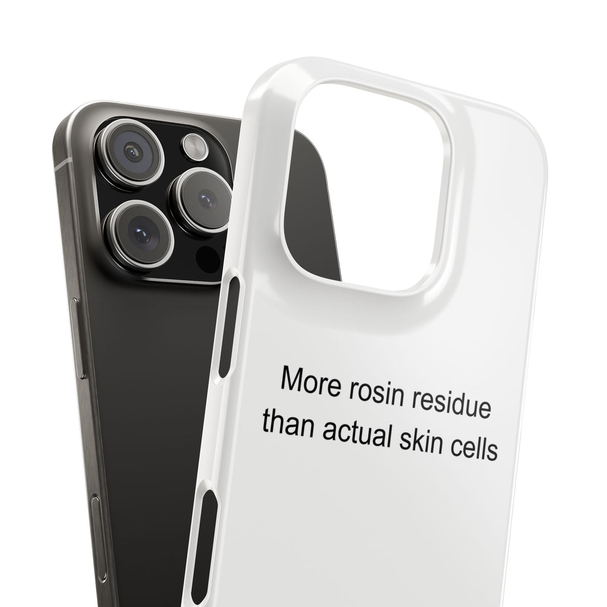 Sarcastic Viola Player Phone Case - Rosin Residue Humor Gift