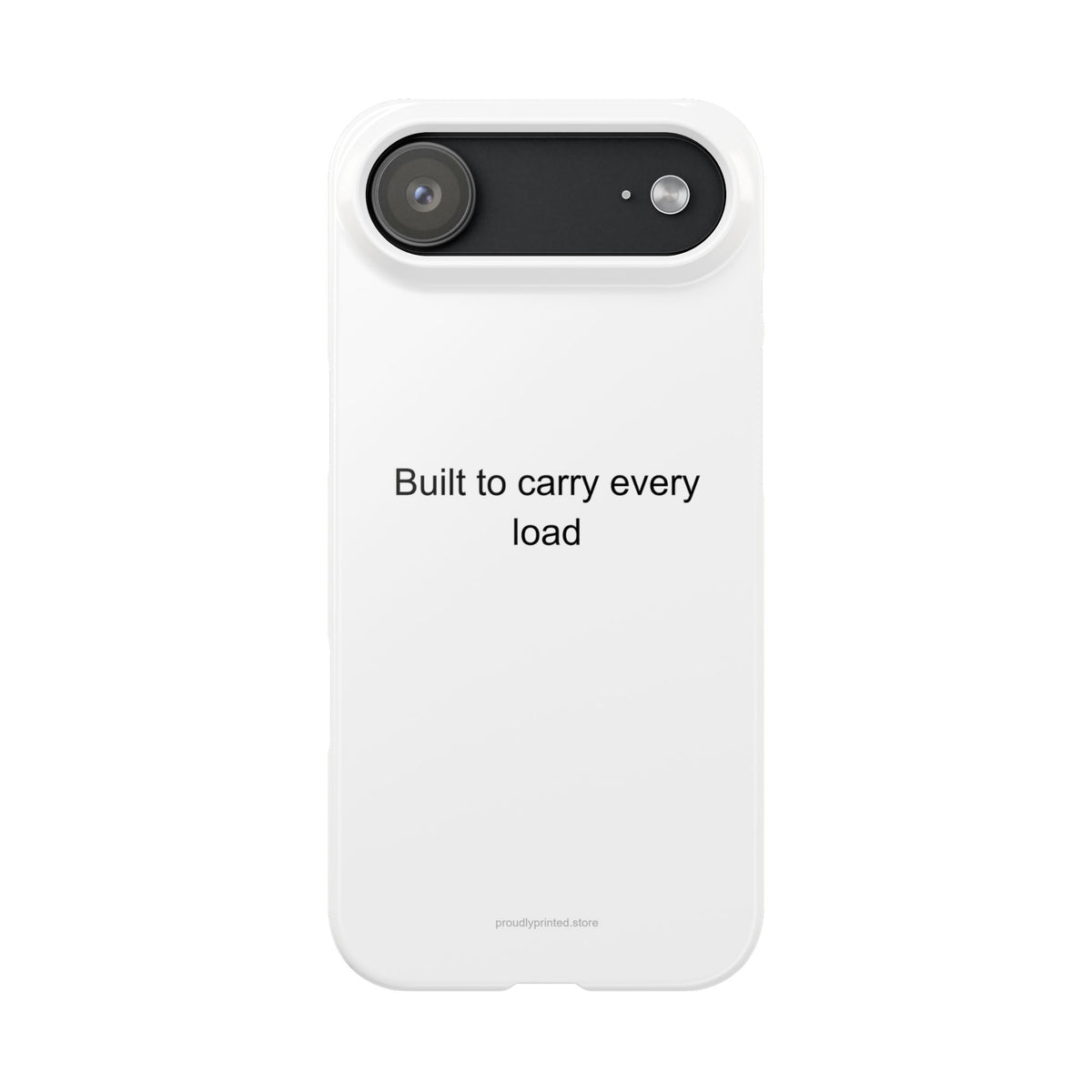 Motivational Builder Phone Case – Built to Carry Every Load