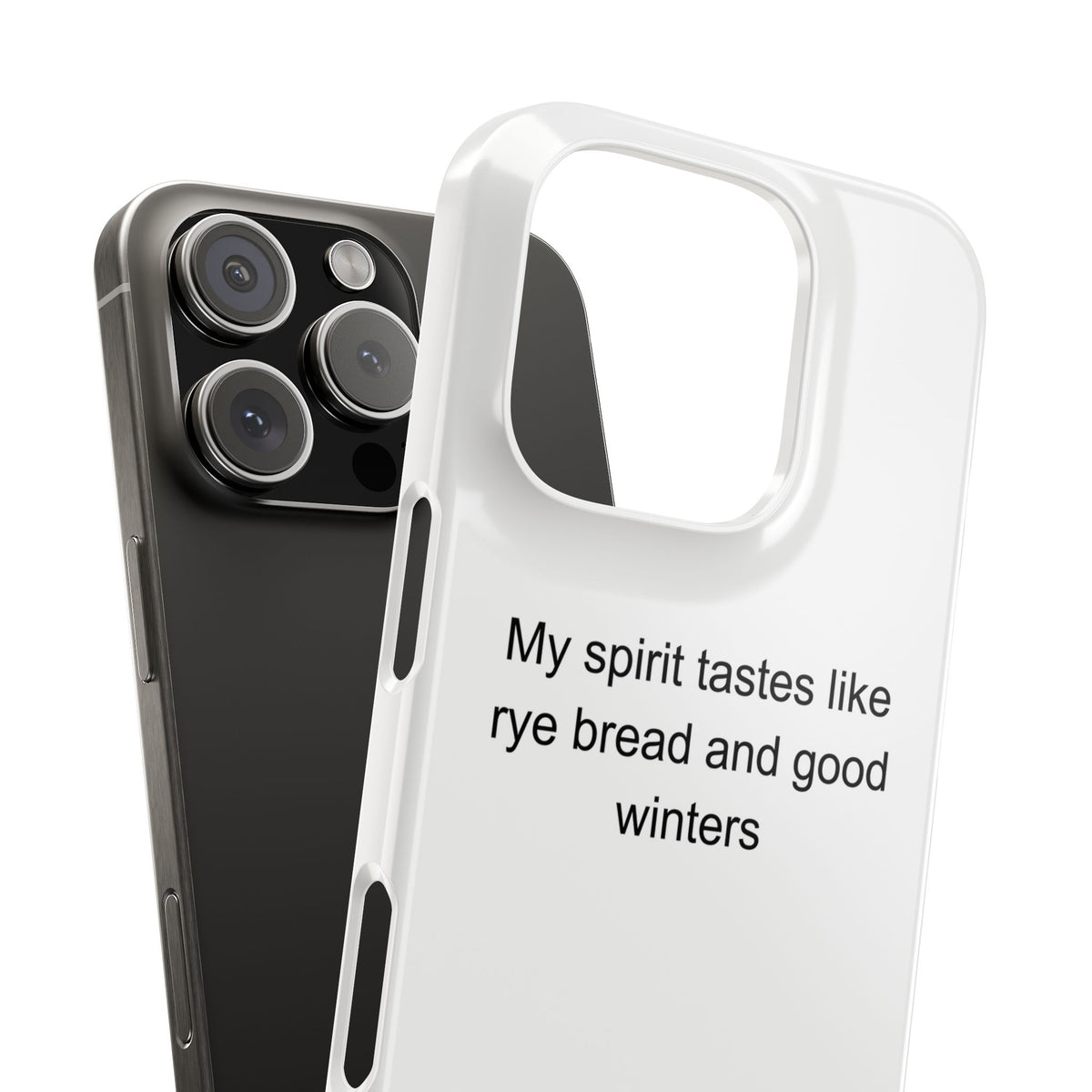 My spirit tastes like rye bread and good winters - Proudly Swedish Phone Case